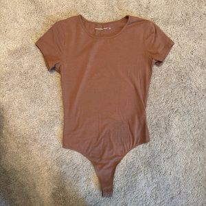 Abercrombie & Fitch Brown Bodysuit